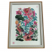 Big carp lotus Colorful paper-cut picture