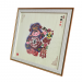 Chinese folk child Colorful  paper-cut picture