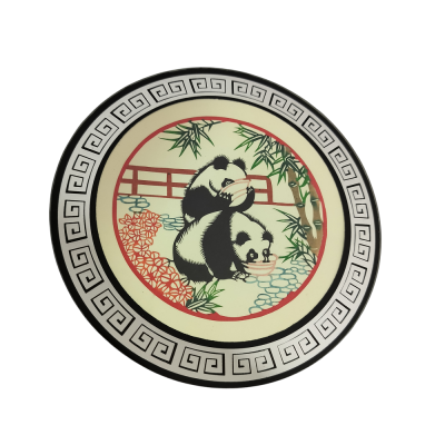 Giant panda-Colorful paper-cut picture